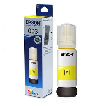 Картридж струйный EPSON 003Y для Epson L3100/L3101/L3110/L3115/L3150 желтый, для азиатских устройств