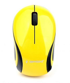 Мышь беспроводная Gembird MUSW-615 Wireless желтый