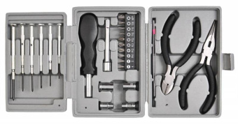 Набор инструментов Buro TC-2101 (25 предметов) в жестком кейсе