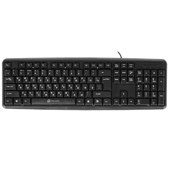 Клавиатура проводная Oklick 180V2 USB Black
