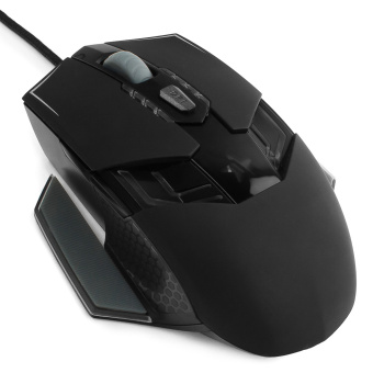 Мышь проводная Гарнизон GM-750G 1600dpi  USB Black