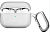 Чехол для наушников Apple Airpods 4 - силиконовый c карабином прозрачный