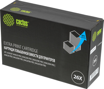 Картридж лазерный Cactus CS-CF226X-MPS для HP, 12000 стр. черный