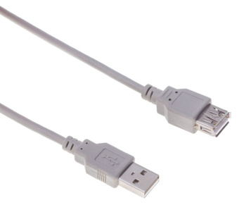 Кабель USB2.0 Am < - > Af удлинительный  3.0м, BURO