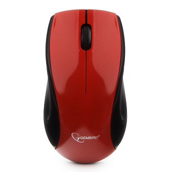 Мышь беспроводная Gembird MUSW-320 Red