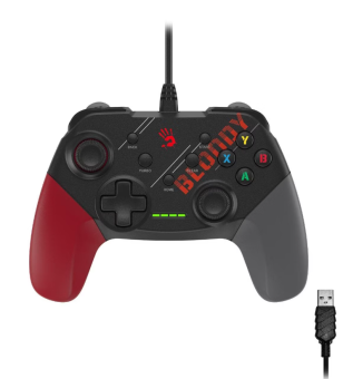 Геймпад A4Tech Bloody GP30 Sports проводной черный/красный