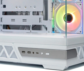Корпус XASTRA Q700 ARGB USB-C ATX White (белый)