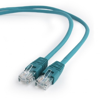 Кабель патч-корд Patch cord кат.5e  3.0м, Cablexpert, многожильный, зеленый