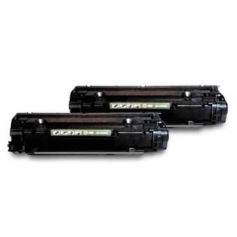 Картридж лазерный Cactus CS-CF283AD для HP, 2*1500 стр. черный