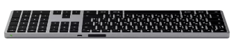 Клавиатура беспроводная Satechi Slim X3 Bluetooth Keyboard Space Gray