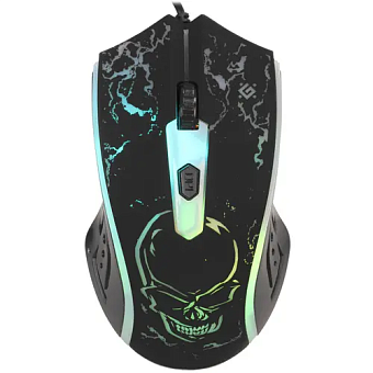 Мышь проводная Defender OVERMATCH GM-069 черный