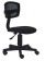Кресло Бюрократ CH-299NX (сетка/ткань, без мех. качания, крест. пластик, до 100 кг) Черный