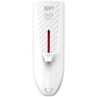 Флешка 64Gb Silicon Power Blaze B25 USB3.1 white
