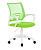 Кресло Бюрократ CH-W695NLT (сетка/ткань, без мех. качания, крест. пластик, до 120 кг) Салатовый