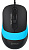 Мышь проводная A4Tech Fstyler FM10 1600dpi черный/синий