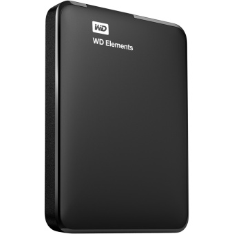 Внешний жесткий диск 1Tb WD Elements Portable 2.5" USB3.0 черный