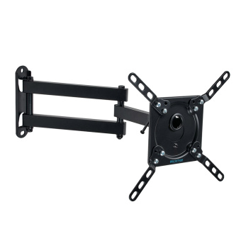 Крепление для телевизора Kromax DIX-14 (15"-42" макс.20кг настенный поворотно-выдвижной и наклон) Black