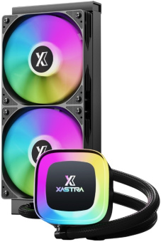 Система жидкостного охлаждения XASTRA LP240 ARGB 265W Black