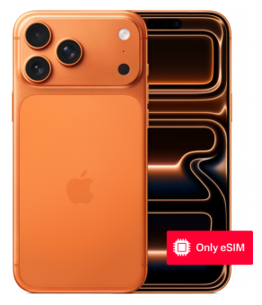 Смартфон Apple iPhone 17 Pro Max 1Tb Cosmic Orange eSim (оранжевый) (без RuStore)
