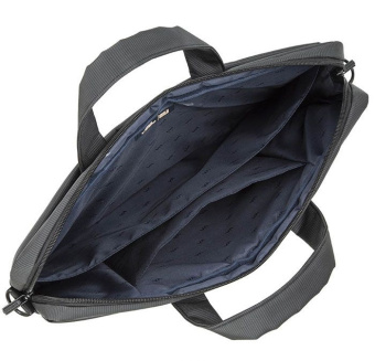 Сумка для ноутбука 15" Riva 8731 полиэстер, серая