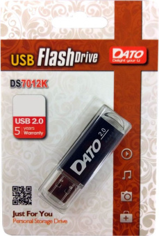 Флешка 64Gb DATO DS7012 USB black