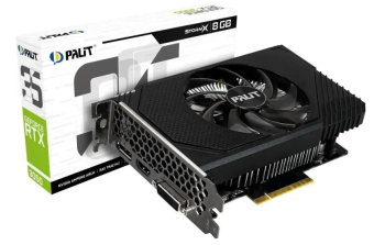 Видеокарта .6Gb PALIT RTX 3050 StormX (RTX3050) GDDR6 96bit HDMI DP