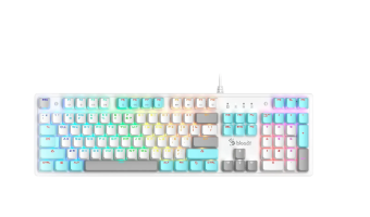 Клавиатура проводная A4Tech Bloody S510R White