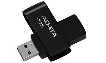 Флешка .64Gb ADATA [UC310] USB3.2, черный