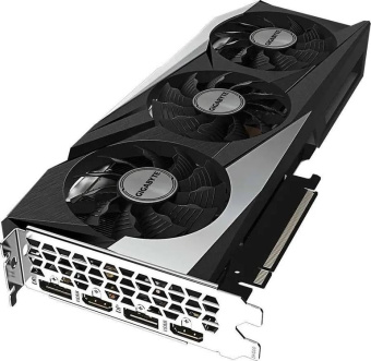 Видеокарта 12Gb GIGABYTE GV-N3060GAMING OC-12GD 2.0 LHR (RTX3060) GDDR6 192bit HDMI DP