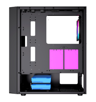 Корпус Powercase Mistral Evo ARGB ATX Bllack