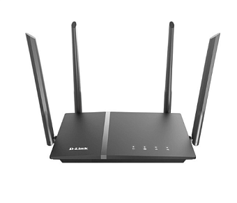 Wi-Fi роутер D-Link DIR-1260 AC1200 5 ГГц 1000 Мбит/с, черный