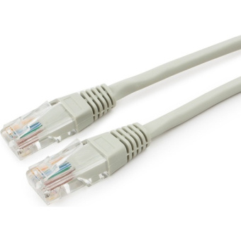 Кабель патч-корд .Patch cord кат.5e, медный 20.0м, серый