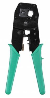 Клещи обжимные Buro HT-568/KS-316 - RJ45 (8P8C), RJ12 (6P6C), RJ11 (6P4C) для витой пары и тел.линии