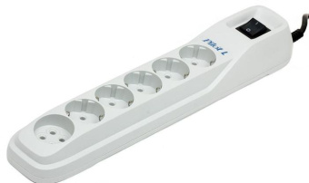 Сетевой фильтр Pilot-L (GP) (6 розеток)  3.0м