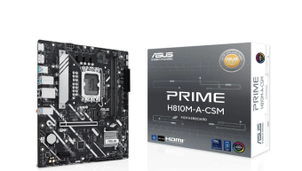 Материнская плата Socket-1851 ASUS PRIME H810M-A-CSM (H810) 2*DDR5 HDMI DP mATX