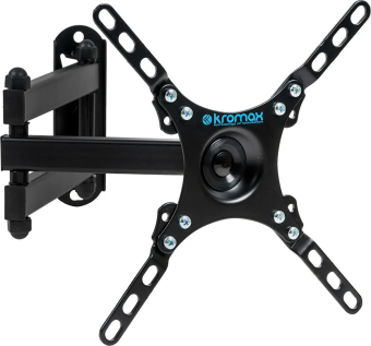 Крепление для телевизора Kromax DIX-13 (15"-42" макс.20кг настенный поворотно-выдвижной и наклон) Black