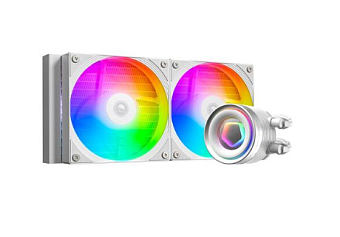 Система жидкостного охлаждения ID-Cooling FX240 INF ARGB 300W White