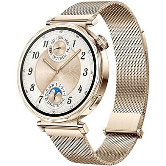 Смарт-часы Huawei Watch GT 5 Golden Milanese Strap (рыжевато-коричневый)