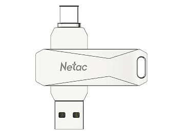 Флешка 128Gb Netac U782C USB3.0+TypeC Dual Flash Drive