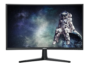 Монитор 23.6'' Dahua DHI-LM24-E240C (VA 1920x1080 240Hz HDMI DP) черный