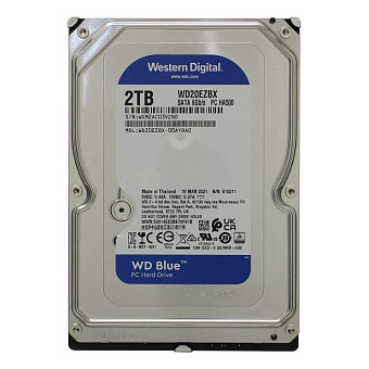 Жесткий диск SATA .2Tb WD Blue 7200rpm 256Mb SATA-3