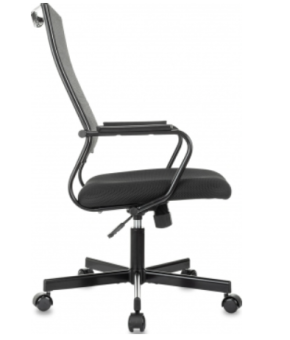 Кресло Бюрократ CH Balance черный Elastic-102 TW-11 сетка/ткань крестов. металл черный