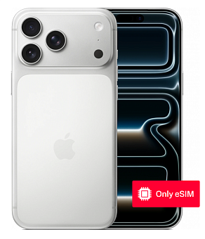 Смартфон Apple iPhone 17 Pro Max  256Gb Silver eSim (серебристый) (без RuStore)