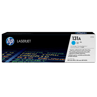 Картридж лазерный HP 131A (CF211A) для HP Pro 200 M251/M276, 1800 стр. голубой
