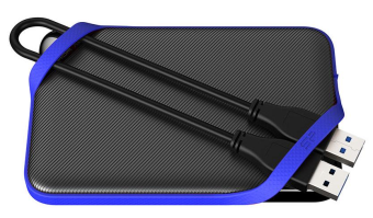 Внешний жесткий диск 1Tb Silicon Power Armor A66 2.5" USB3.2 Black-Blue