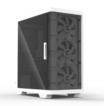 Корпус Zalman Z10 DUO USB-C ATX, белый