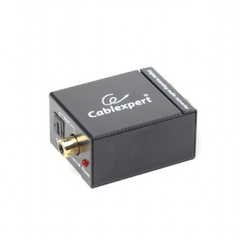 Конвертер Cablexpert DSC-OPT-RCA-001, преобразование цифрового сигнала аудио в аналоговый