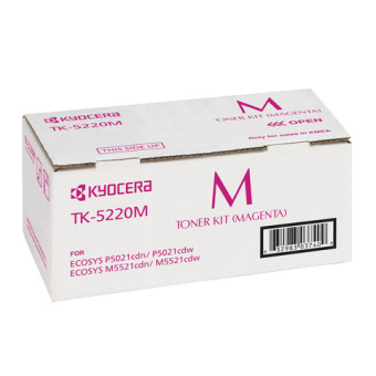 Картридж лазерный Kyocera TK-5220M для P5021cdn/M5521cdn, пурпурный