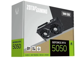 Видеокарта .8Gb Zotac RTX 5050 TWIN EDGE (RTX5050) GDDR6 128-bit HDMI DP