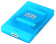 Внешний контейнер USB3.0 -> SATA 2.5", AgeStar 3UBCP1-6G, пластик, синий